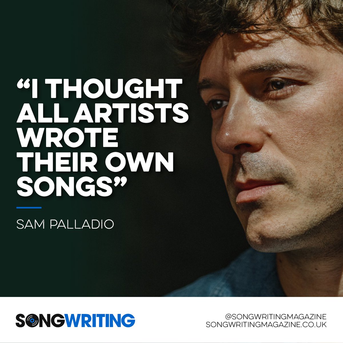'I didn’t know anything about co-writing and I thought all artists wrote their own songs. That’s how naive I was.' — @SamPalladio The acclaimed musician and @Nashville_ABC actor plays Joe Strummer in the new #BobMarleyMovie... songwritingmagazine.co.uk/interviews/sam… #songwriting #songwriter