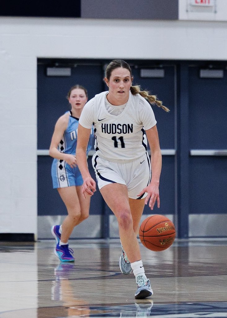 Friday night the Hudson girls basketball team (@HudsonGirlsBas1) wrapped up conference play with a 61-48 victory against Eau Claire North on senior night. Edited photos can be downloaded at: legacyinaction.smugmug.com/Hudson-Raiders… #LegacyInAction #SportsPhotography