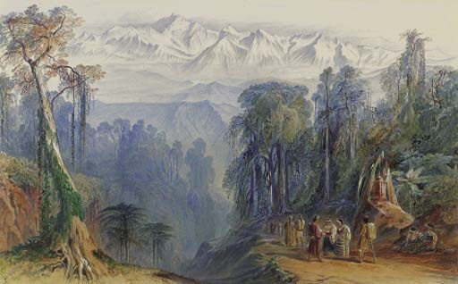 Edward_Lear_Art's tweet photo. Kinchinjunga from Darjeeling, Himalayas https://t.co/IVrzQTmxda https://t.co/3kHlWgOzRE