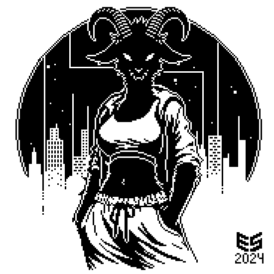 EzeeShady's tweet image. Just join her gang, what could go wrong? 

#Pixelart #Pixelartist #Furry