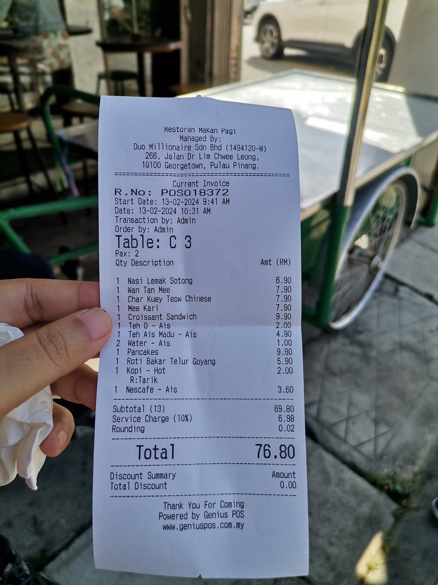 adda2644's tweet photo. Aku share kan lagi port breakfast sedap, murah, puas hati &amp; halalan toyyiban kat Georgetown, Pulau Pinang.

📍Makan Pagi Oleh Chef Fizzy.
266 Jalan Dr Lim Chwee Leong,
10100 Georgetown, Pulau Pinang.

Buka setiap hari. (7am - 2pm)

Char kue teow Chinese tu sdp amat ye!! 🤤 https://t.co/mnkKJidsRm