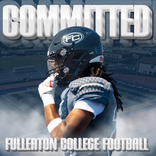 I am proud to announce I will be attending <a href="/FullColl_FB/">𝐅𝐮𝐥𝐥𝐞𝐫𝐭𝐨𝐧 𝐂𝐨𝐥𝐥𝐞𝐠𝐞 𝐅𝐨𝐨𝐭𝐛𝐚𝐥𝐥</a> and betting on myself. I am excited to continue my academic and athletic career. #AGTG 
<a href="/Coach_RAD_/">Coach Conrad White</a> <a href="/Coach_Figueroa/">Anthony Figueroa</a> <a href="/CoachJoeMedina1/">CoachJoeMedina</a> <a href="/Coachjack18/">Blake Jackson</a>