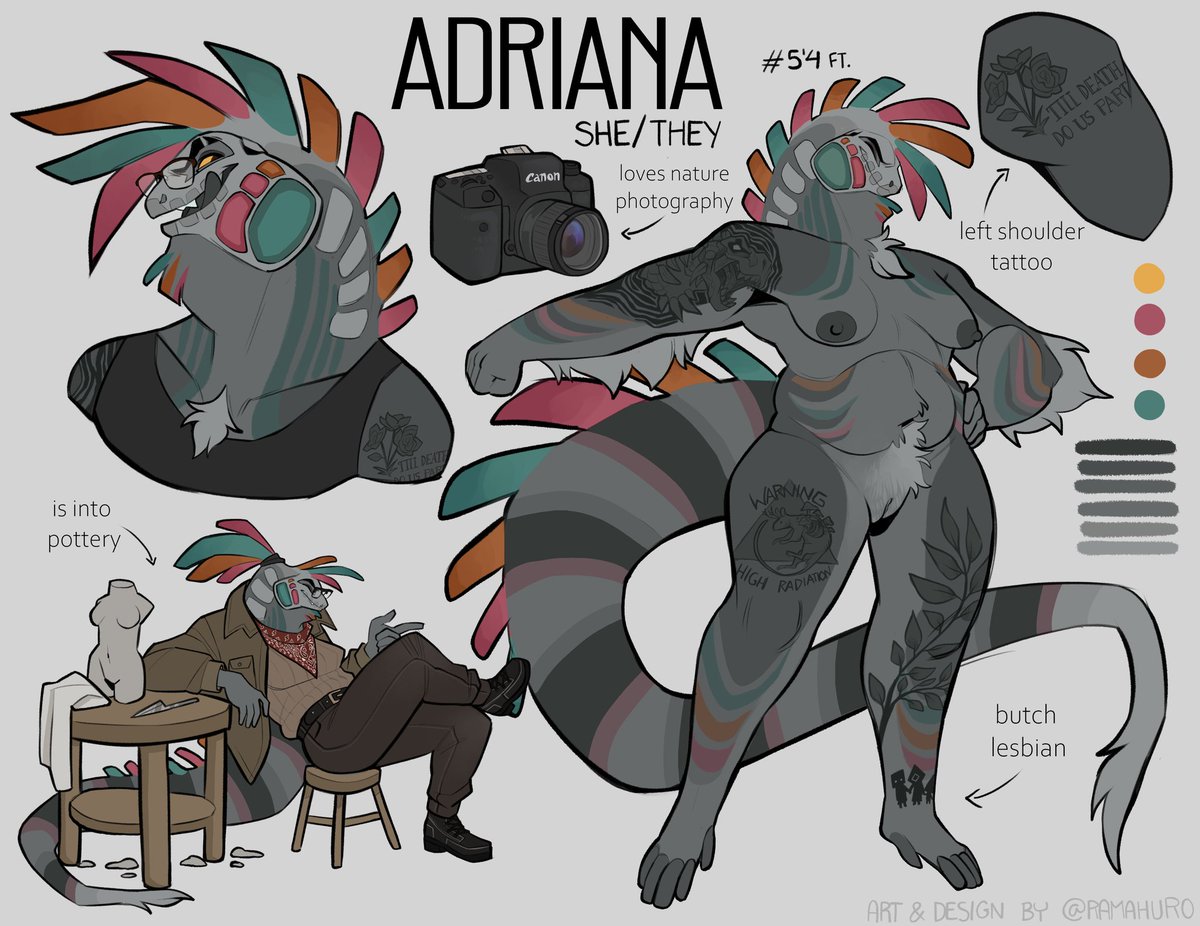 New fursona/trusona in coming! I love her so much... Shes me and my everything.  

Amazing work done by <a href="/vodcablood/">number one bitch 🔞</a>