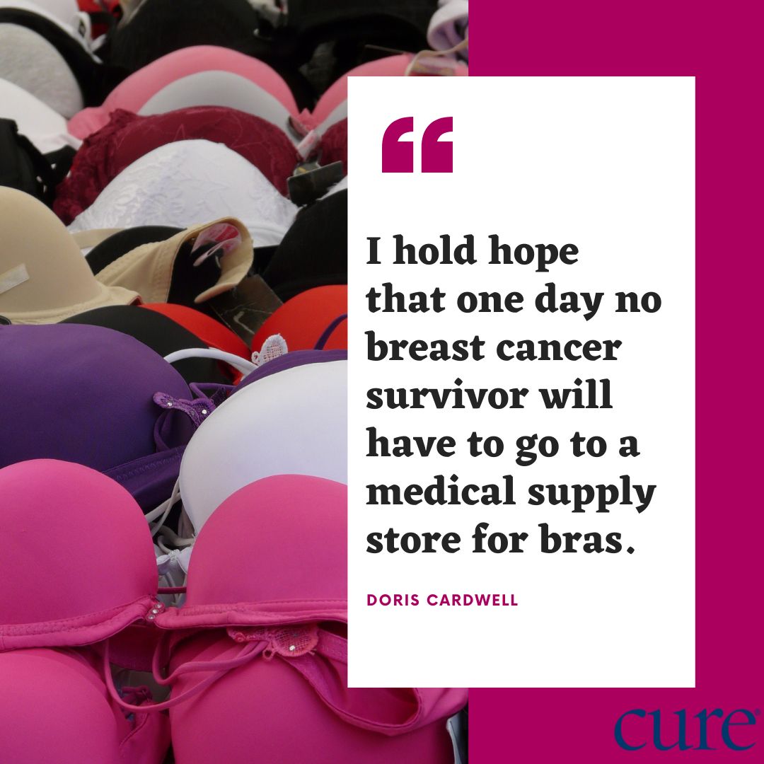 CURE Today on X: In a recent blog, #breastcancer survivor, Doris, recalls  shopping for prostheses and mastectomy bras in a medical supply store —  alongside bedside toilets. #BCSM    / X