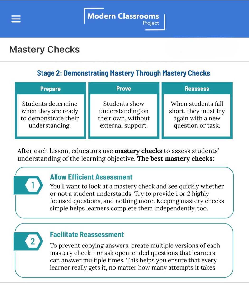 Modern Classrooms Project tweet media