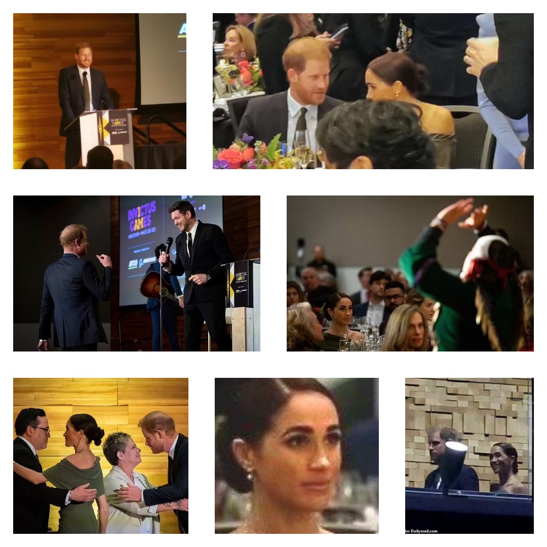 sunrayleo1's tweet photo. THANK YOU CANADA🇨🇦
For the conclusion of #InvictusGamesVancouverWhistler #OneYearToGoIG25 The Duke & Duchess of Sussex attended a celebratory gala with rep's of the gov & Four Host First Nations along with @WeAreInvictus members, IG25 Sponsors, Michael Bublé & Luisana Lopilato. https://t.co/iUToKdXNV7