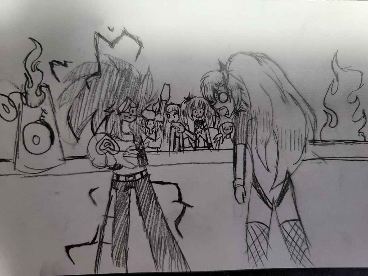Djgarcia12's tweet photo. @Caramellagirls @thesharkpuppet
Looks like HyperJoey Got carried away with Mindy's Guitar for Listening to the Caramelladance rock. 🎸🥁💜🩵❤️
#Caramellasharkjoey #caramellagirl #caramelldansen #rock #fanart #HyperJoey #Sharkpuppet #crossover https://t.co/5bEjByQ8ZC