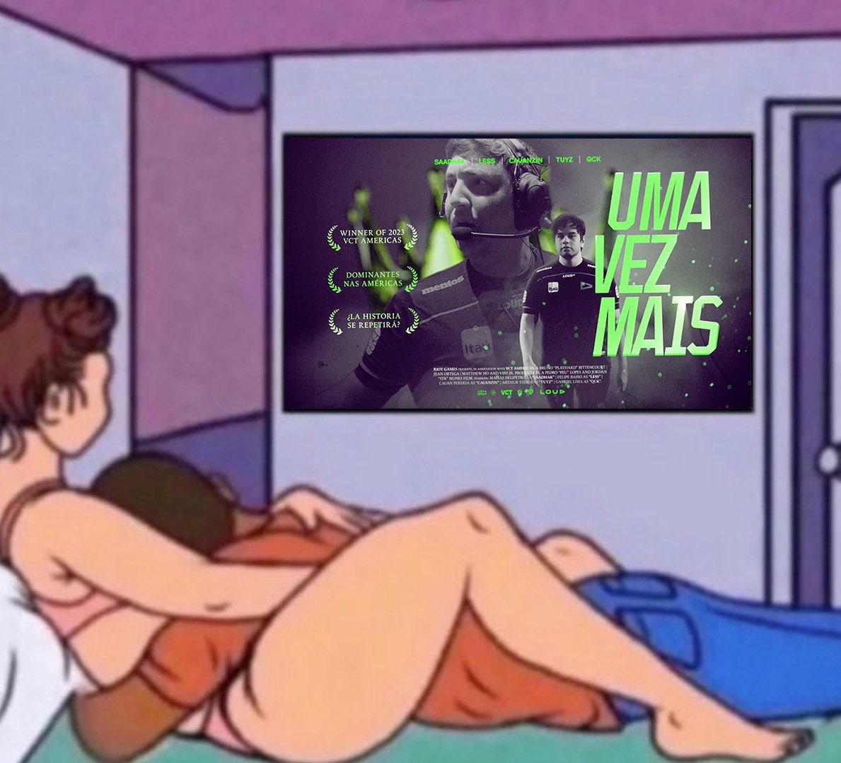 loud_victor's tweet image. Aceitas uma live assistindo a estreia da Loud nesse formato? Sem estrutura mesmo, só pra sofrer junto