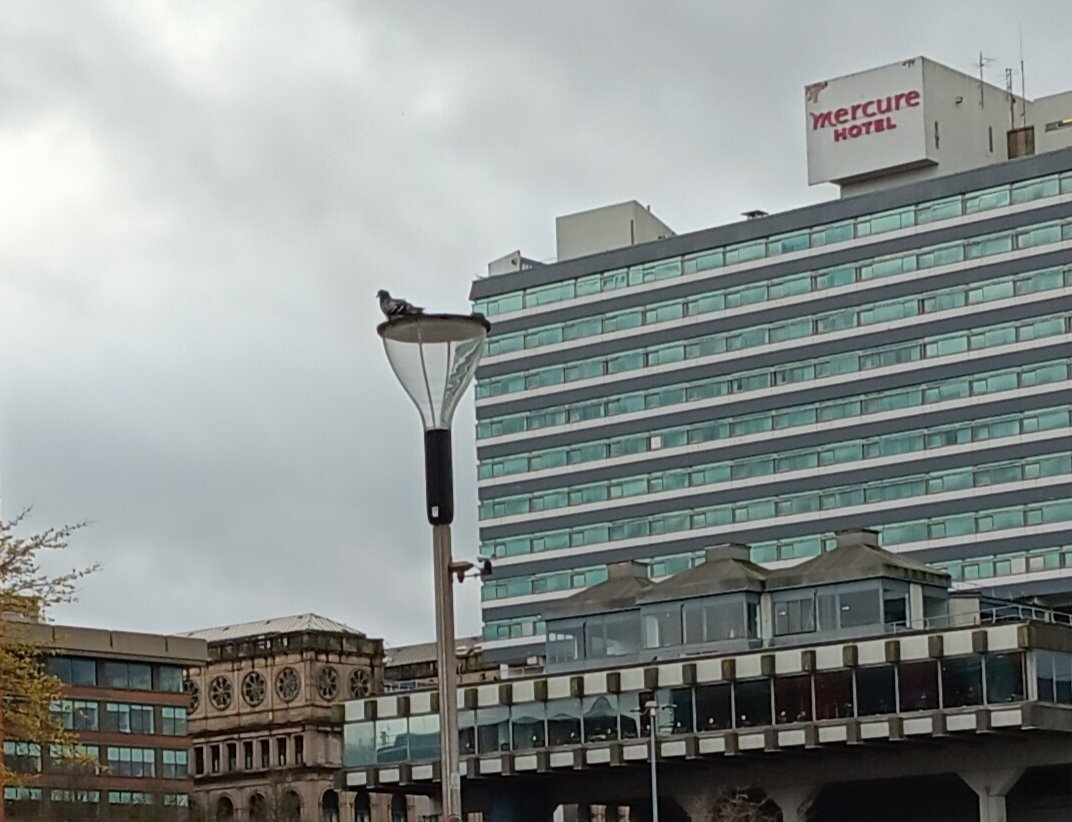 #Manchester chums, what is the building to the left of the #MercureHotel? The one with the round windows?  #Tourist loving Manchester #architecture #history