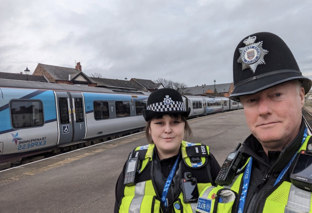 Today, two of our @BTPNorthYorks specials conducted high-visibility patrols out to stations across the North Yorkshire coast.

Across the Pennines, there are more than ten specials on duty supporting their teams. If you need us, #TextBTP on 61016, or dial 999 in an emergency! 🚔