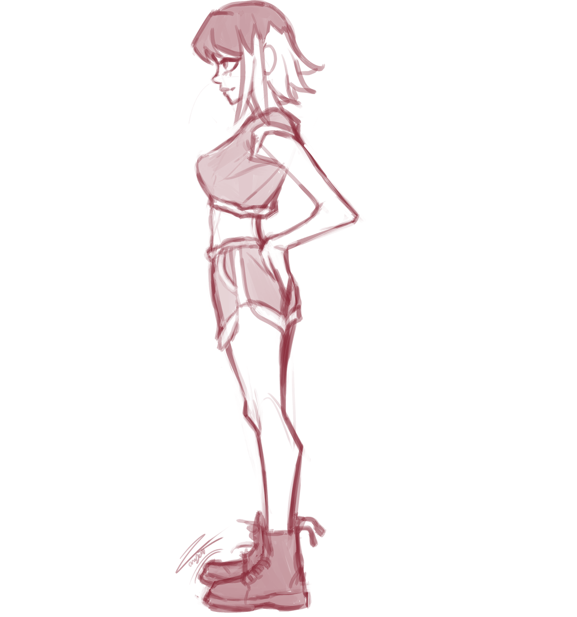 Zanyert2's tweet photo. Practice sketch https://t.co/TCdtuIIaQF