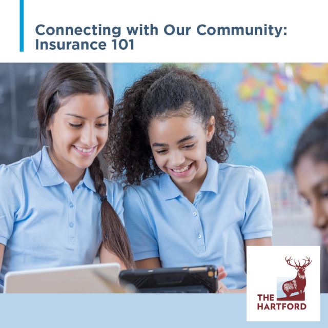 Employees from teams across The Hartford came together to develop a 4-week program designed to build confidence &amp; a sense of belonging in the young people from the Boys &amp; Girls Club. ms.spr.ly/6007ift67 #IWork4TheHartford bit.ly/3wlFa74