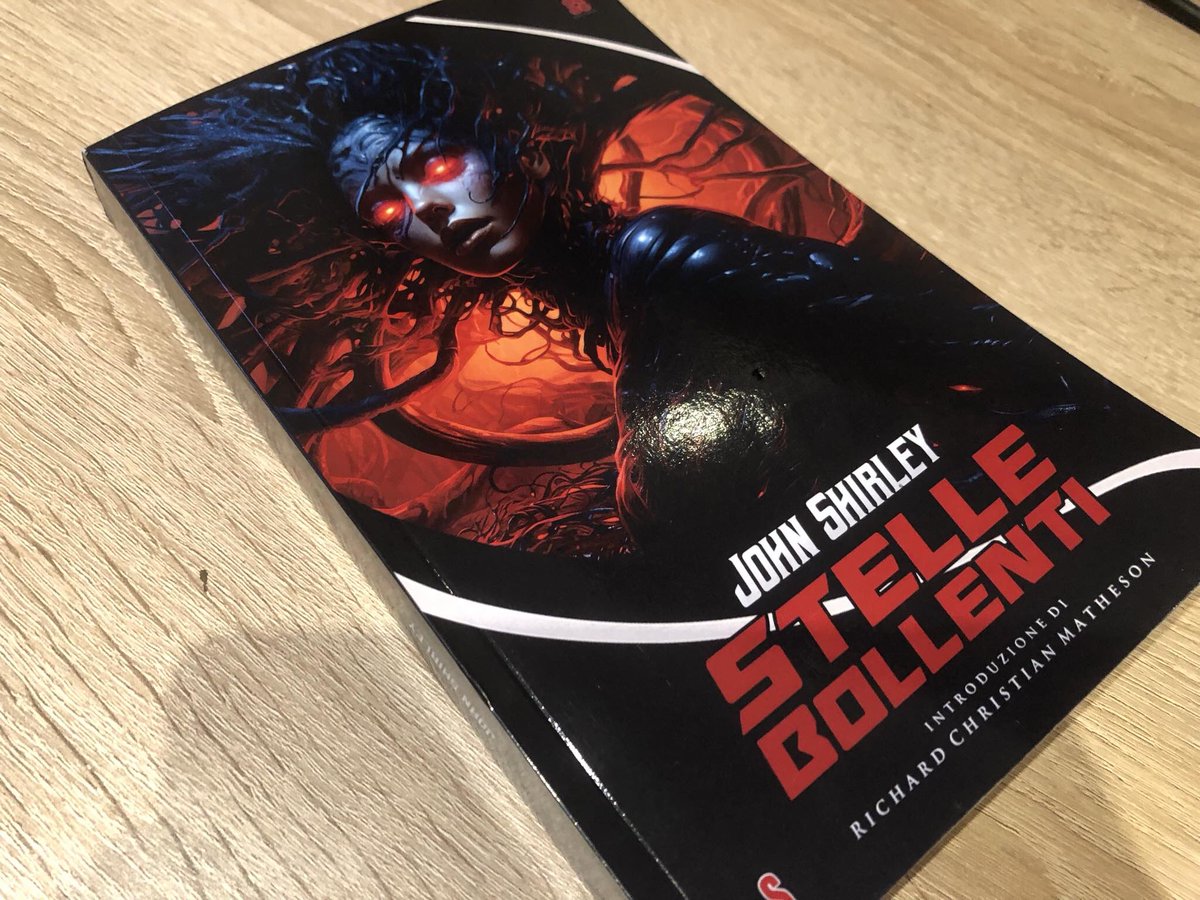 Ecco la raccolta di racconti horror, dark fantasy e fantascienza STELLE BOLLENTI di John Shirley.
Acquistabile su Amazon amazon.it/dp/B0CVQ2THMN