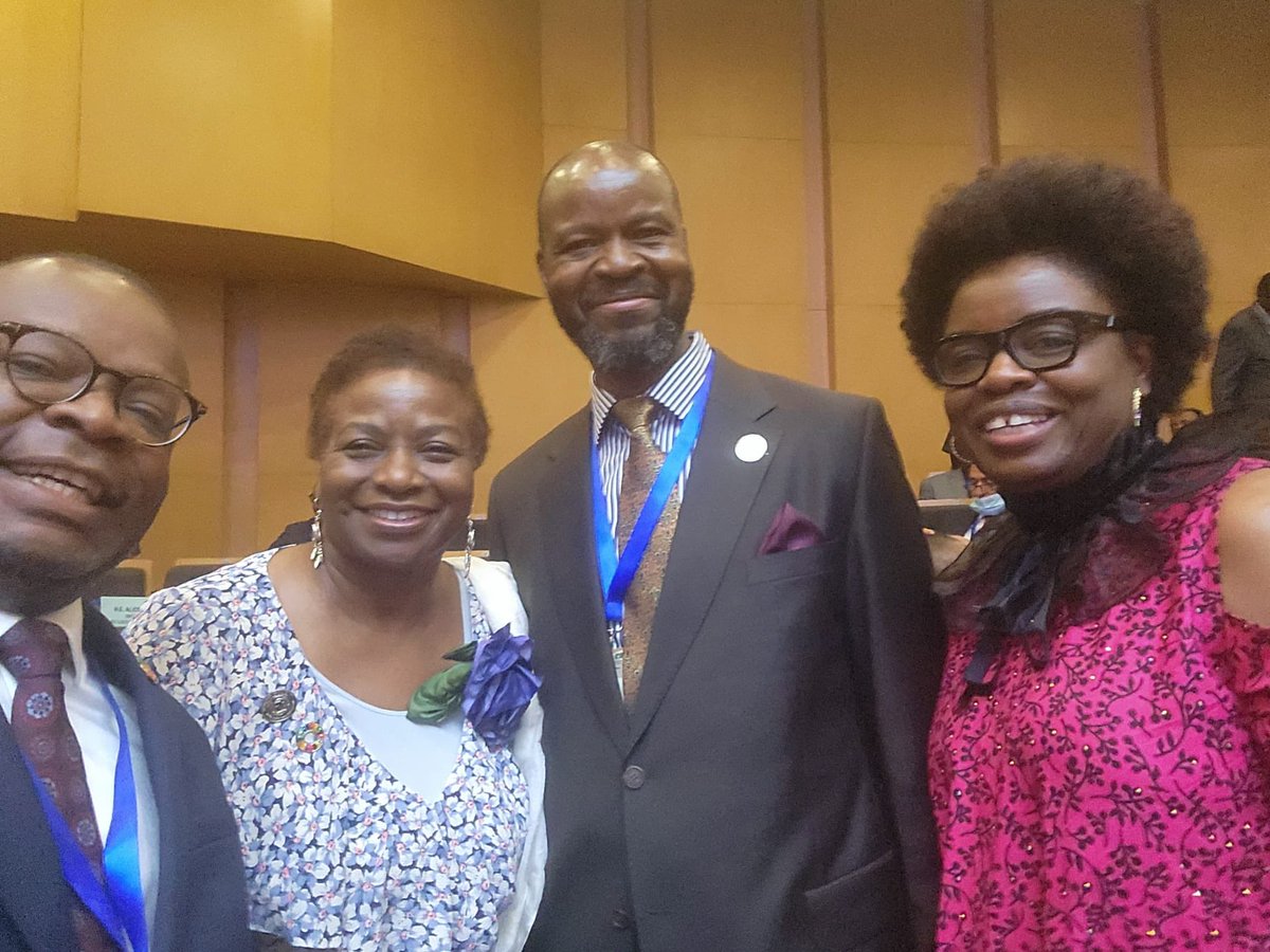 Wonderful collaboration with @UNFPA meeting with @Atayeshe today at the AU Heads of States Summit in Addis Ababa and appreciating the excellent work of @DorisMpoumou @PlanGlobal who is leading our advocacy, influencing and representation work with AU @PlanAULiaison