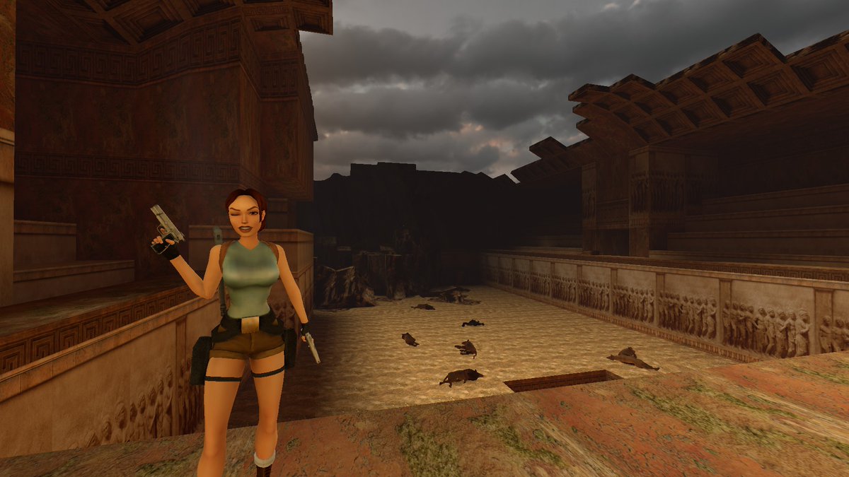 OriFromVenus's tweet photo. I'm loving #TombRaiderRemastered. This is the first time I'm actually playing TR1 from start to finish and I'm loving every bit of it. I'm loving the ambience, the puzzles, and the constant feeling of discovery and Aspyr did an amazing job with the visuals. https://t.co/m3OCSy2xjq