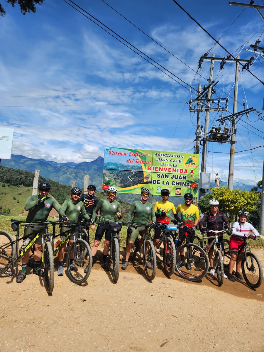 diegopolo1's tweet photo. Equipo de MTB de la @Uni_Tolima hoy llegó a San Juan de la China https://t.co/cy7VkvSCX6