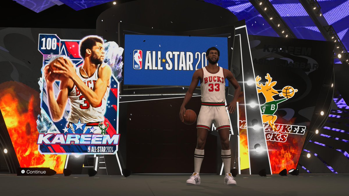 #Lockercode

Retweet for guaranteed 100 Overall Kareem Abdul-Jabbar thru⬇️
tinyurl.com/100ovrkareem

With Galaxy Opal Lebron James

Available for limited-time only.