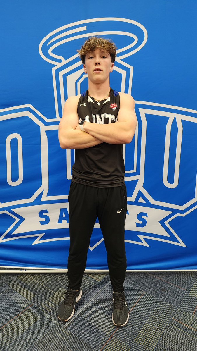 AGTG! Great visit today! Thankyou <a href="/brettcharlton2/">Brett Charlton Jr.</a> for the invite! <a href="/ollutfxc/">OLLU Track and Field</a>