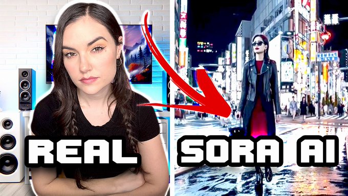 New YouTube video is up. Talking Open AI's Sora  https://t.co/8INxv2h6wJ https://t.co/fVy7TAqGaz<a href="/tag/sashagrey"class="tags"><span>#sashagrey</span></a><a href="/tag/twitchstreamer"class="tags"><span>#twitchstreamer</span></a>