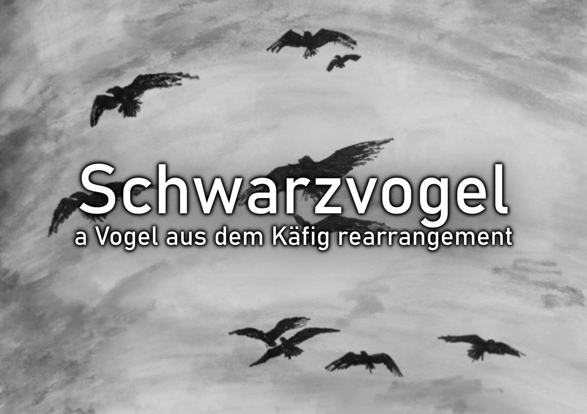 SbepBeans's tweet photo. One year ago today, "Vogel aus dem Käfig" premiered.

With the 1 year anniversary of S4 Part 3 coming up as well, we thought we'd give it another go...

"Schwarzvogel" premieres March 3rd, featuring @ChryelsM. 🐦‍⬛

#vogelausdemkaefig https://t.co/dqX2SZjg3q