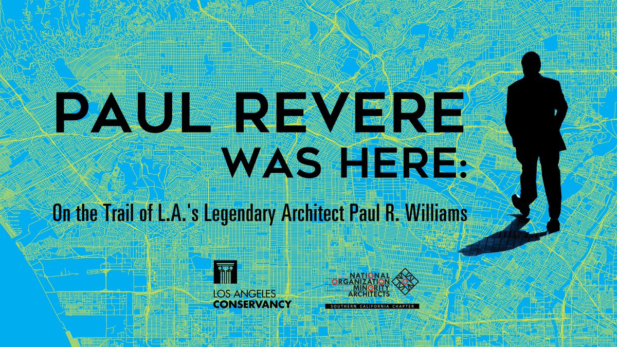 This holiday weekend, follow in the footsteps of the great Paul R. Williams with our free, self-guided walking tour 'Paul Revere Was Here!' See his impact across L.A. up close, while getting to know the man behind the legend. Download your FREE copy 👉 bit.ly/3SQLV8K