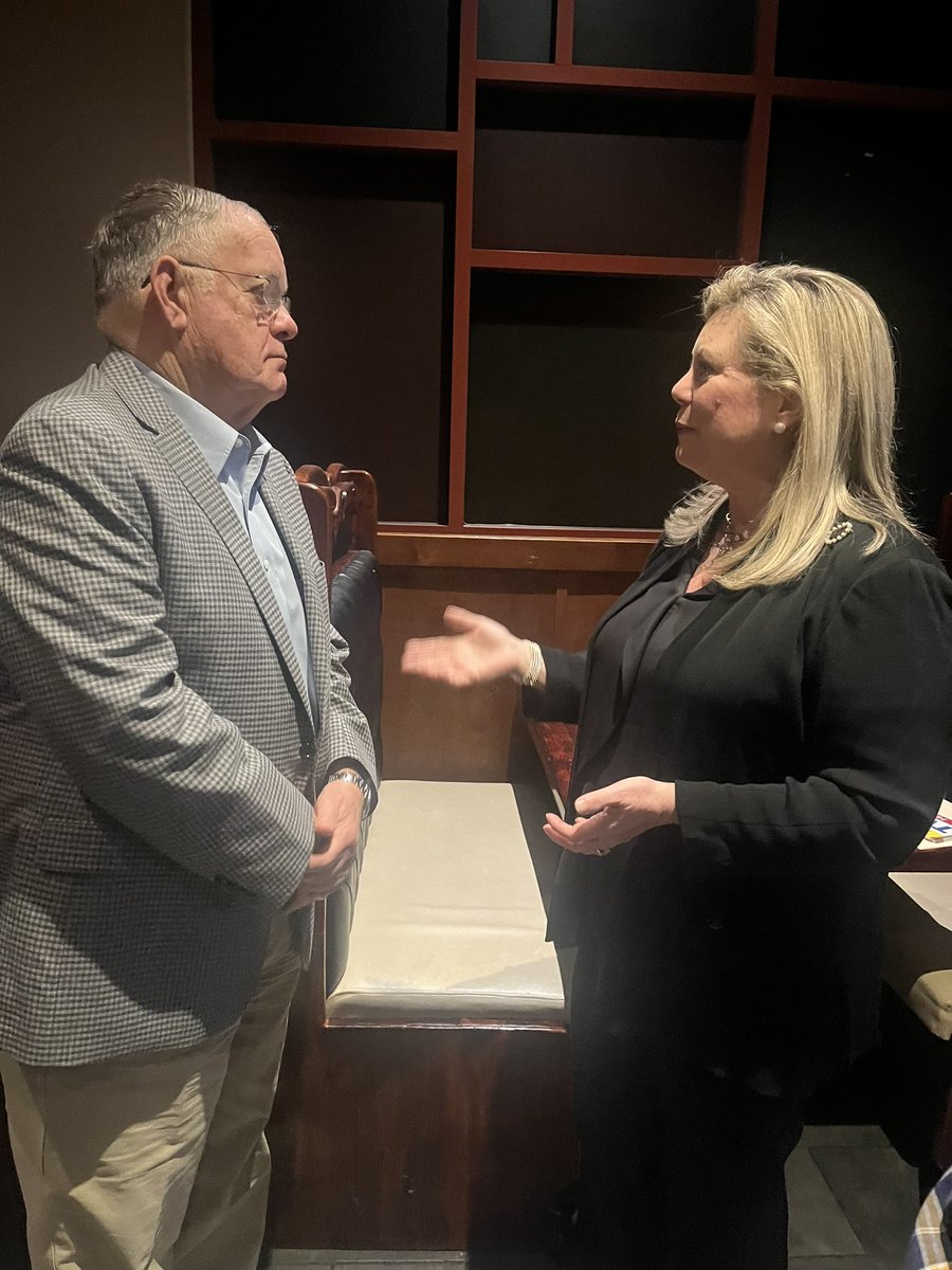 I had a wonderful time at the Lee County Republican Club! Thank you Cole Lawson for the invitation to speak and the warm reception by all who attended!