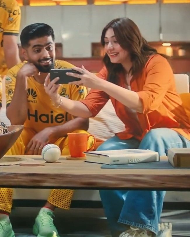 Picture of the day🫶🏻
Both are my favourite ❤️
#BabarAzam𓃵 #DurefishanSaleem #UfoneXZalmi