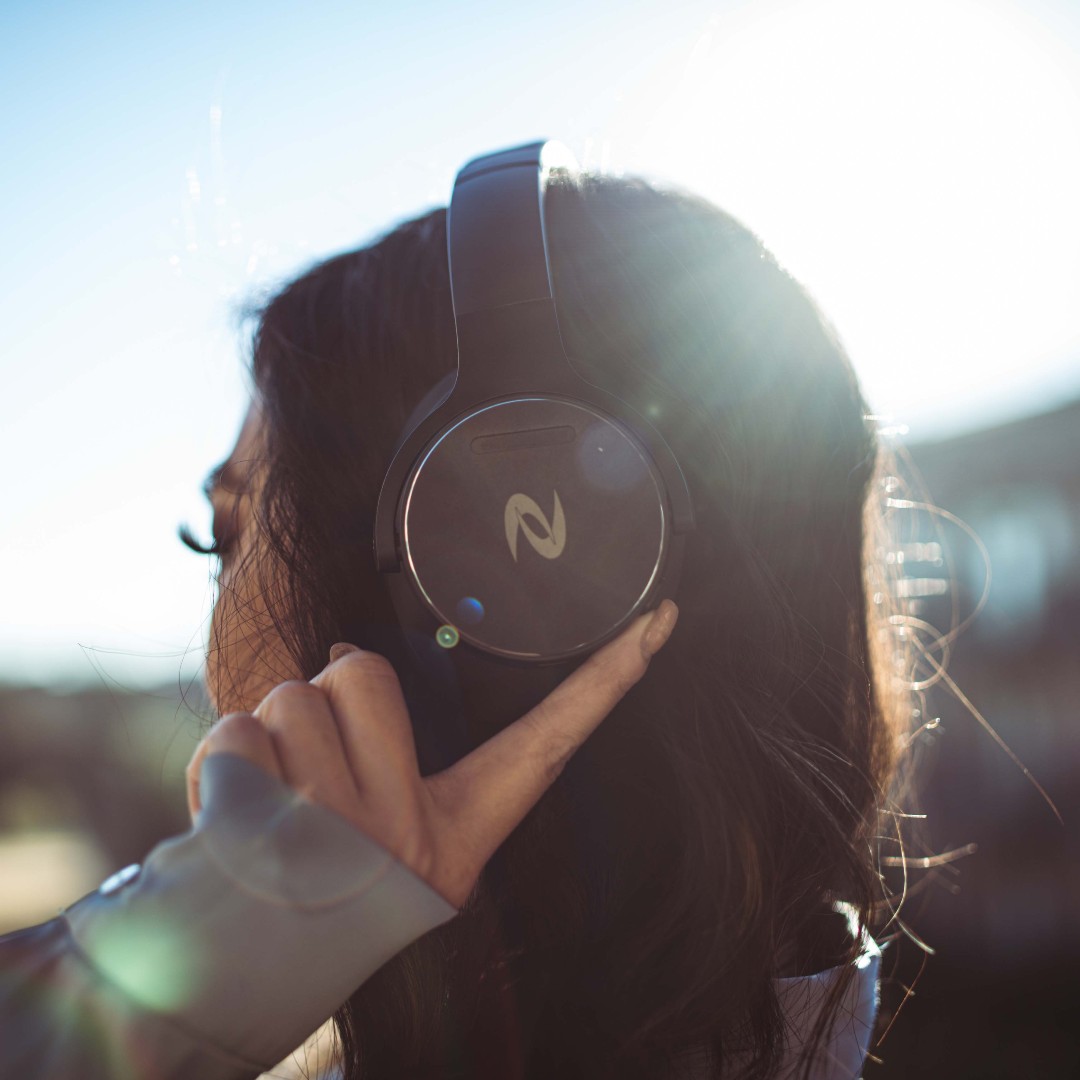 nuvelontech's tweet photo. Headphones on, worries gone. #Nuvelon #Music #Noisecancelling #Headphones https://t.co/wgzwFtc9P6