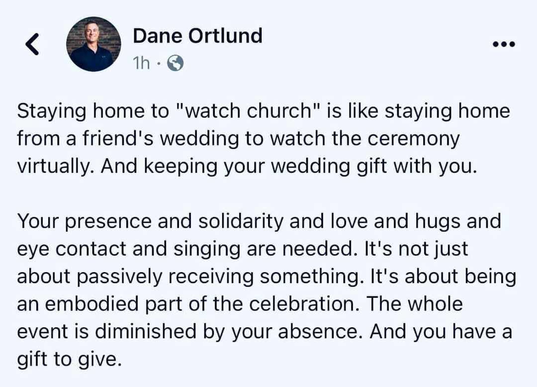 In case you don't want to go to church tomorrow.........
I'm sure you didn't livestream the Owambe you went to today.

Repent!