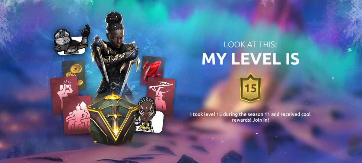 Download the game at sfarena.onelink.me/xShr/itn4janw and get the unique rewards! But remember — you can only get them if you log into the game for the first time, or if you return after a long absence! To correctly receive rewards on iOS, data tracking must be enabled.