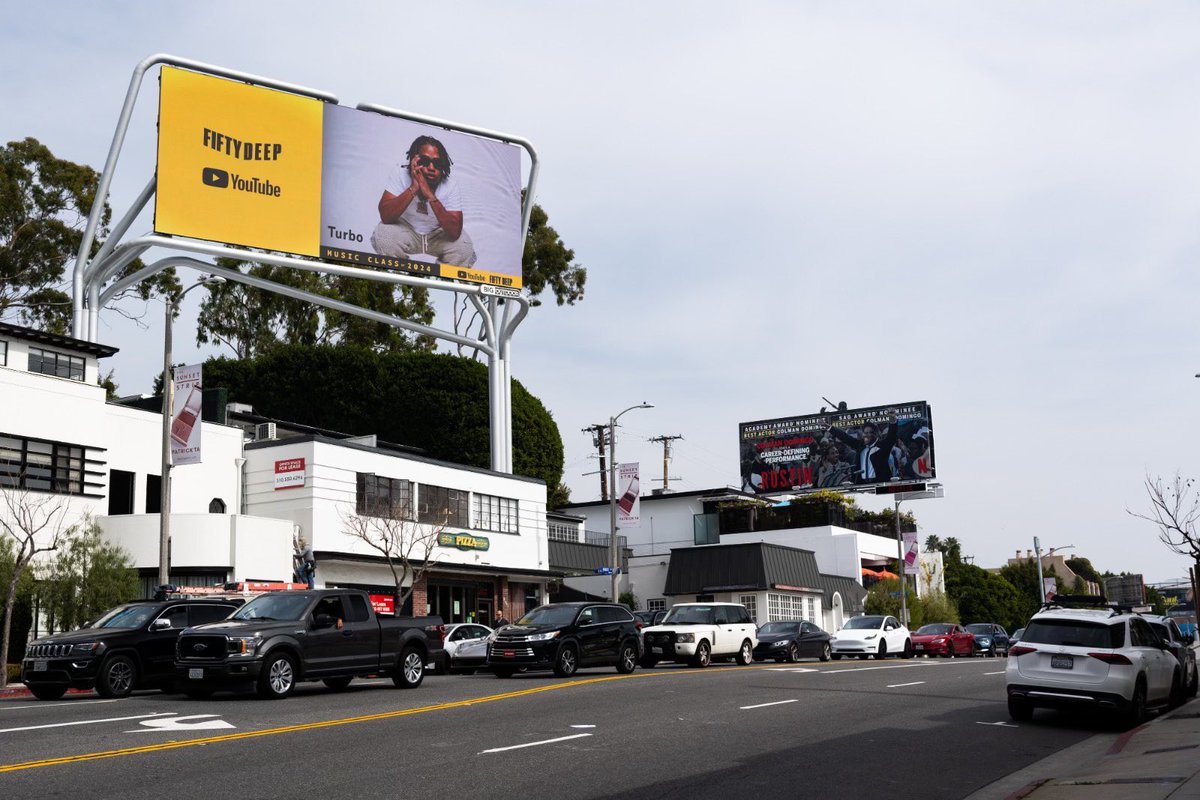 Sunset in Los Angeles ❤️ @youtubemusic #FiftyDeep