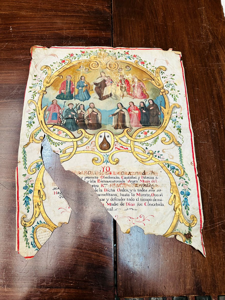 Juanma_ramive's tweet photo. So thankful for the amazing exhibition on literature by nuns and manuscripts curated especially for us by Dr. O’Neil, @HSAmuseum 💯🤯😻 #nunshavingfun @colgateuniv https://t.co/4XVvOkDZWh
