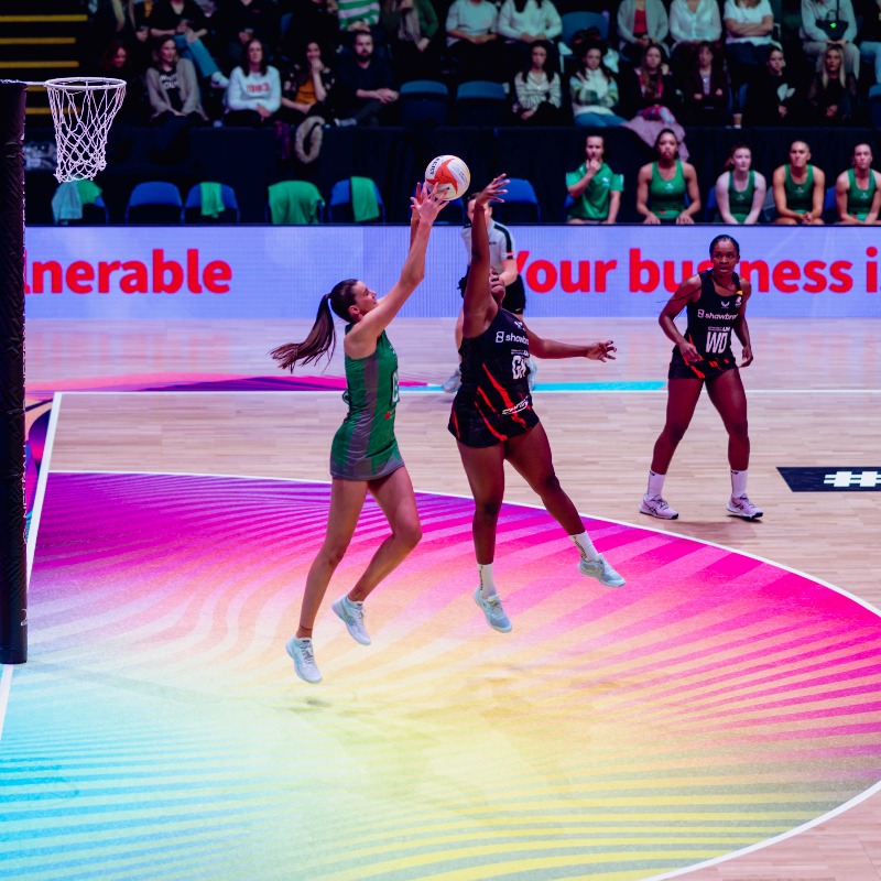 NetballSL's tweet photo. Still thinking about Season Opener  🤩

Round 1 did not disappoint  🙌 

Relive it all again with our round-up  ⤵️ 

#NSL2024 | #SeeUsNow