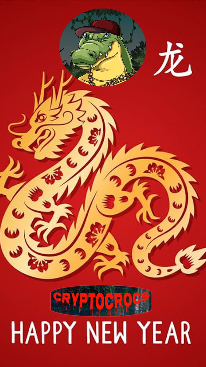 CryptoCrocWorld's tweet image. The Year of the Dragon ! 🧧🐊🐲 #cryptocrocs are the dragons of the jungle 🤫 We party hard! 💥💥💥
Get yours on linktr.ee/cryptocrocswor… 

#nft #nftcommunity #nftcollectors #newnftcollection #cryptocrocsworld 
#nftmarketplace #chinesenewyear