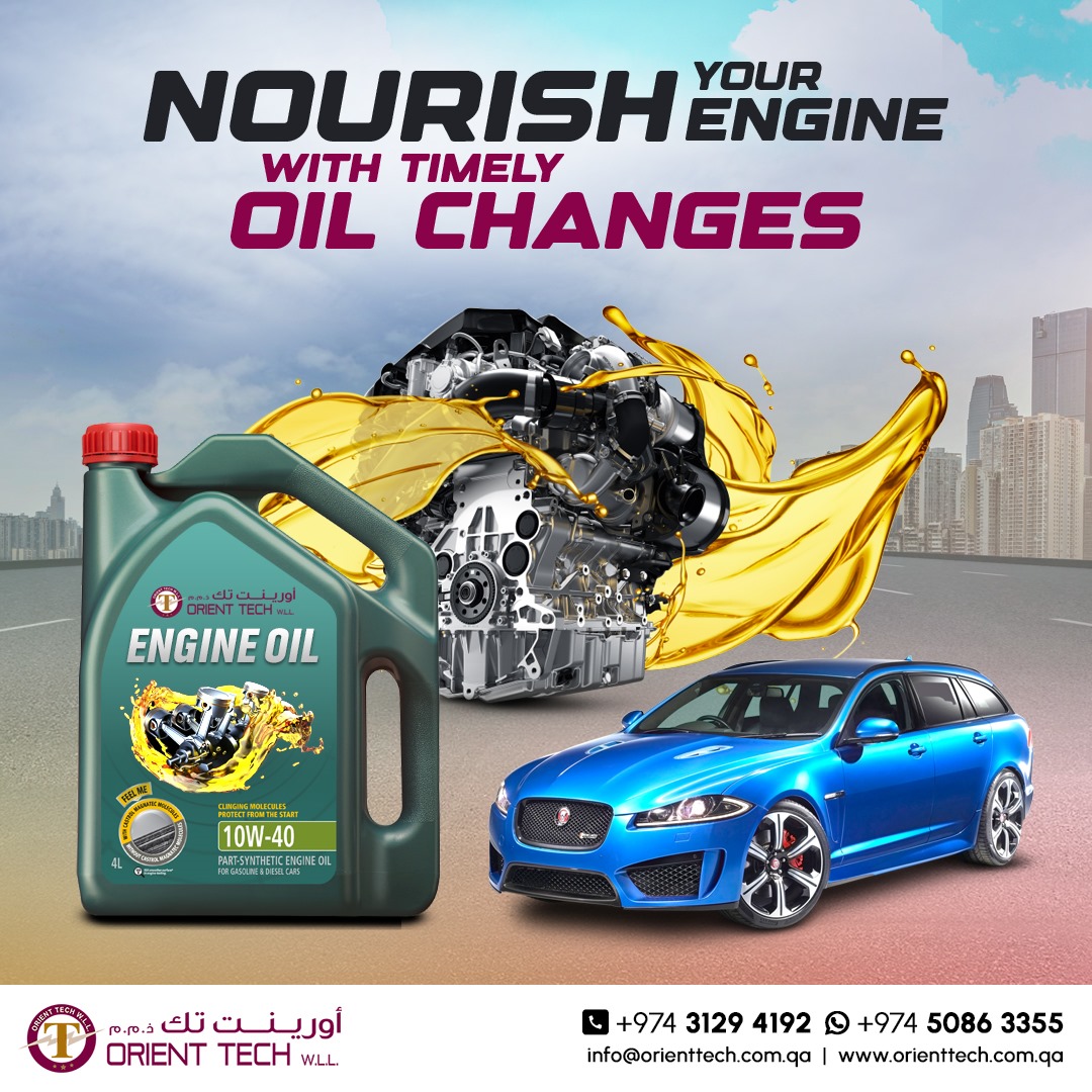 Give your engine the love it deserves!  Time for a little TLC with our timely oil changes – because a well nourished engine is a happy engine. 

#syntheticoil #oilservicing #oilservice #qatar  #dohaliving #oilchange #engineoil #motoroil #lubricant #lubricants #Lubricants