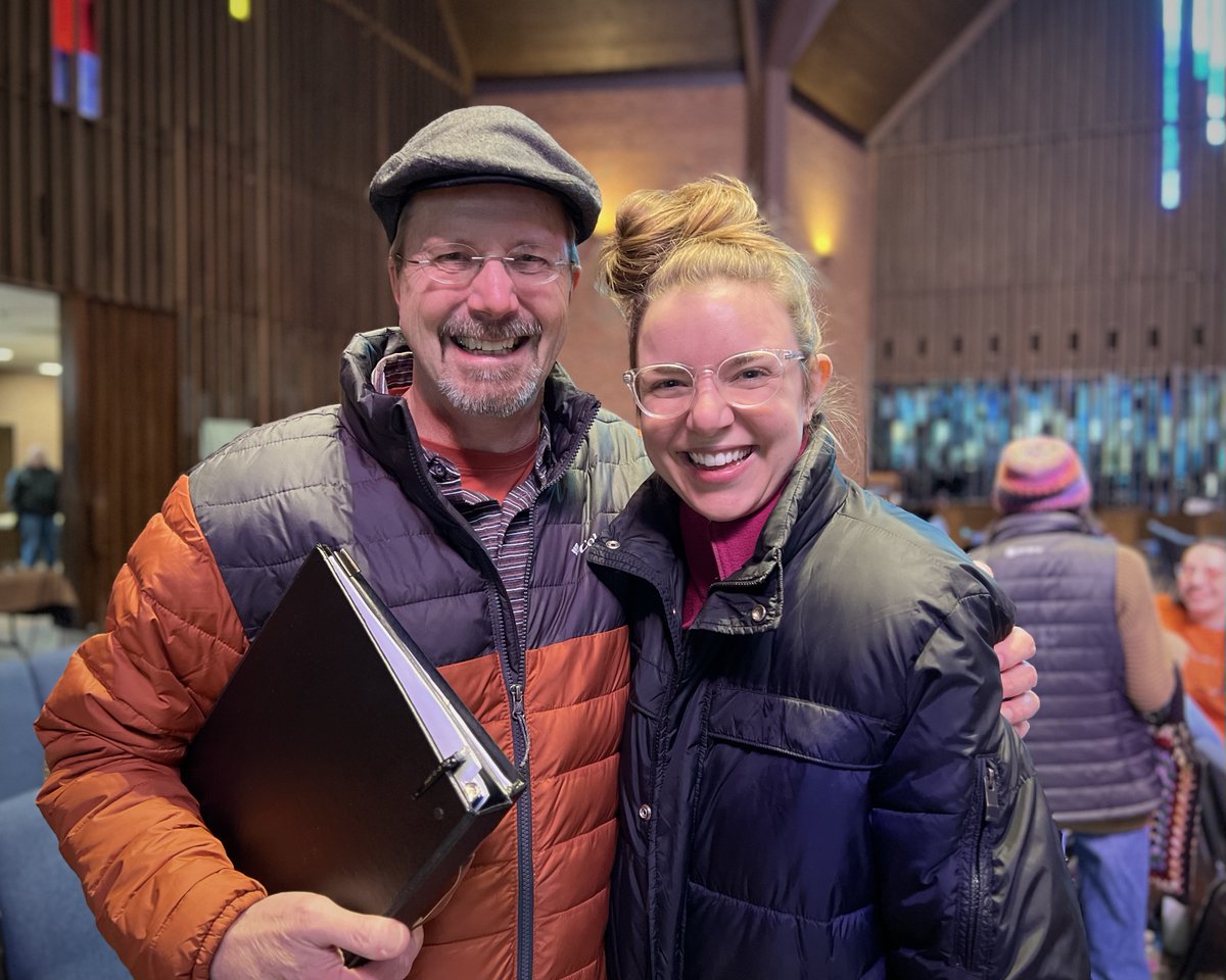 canterburyokc's tweet photo. #ForAllTheSaints // Outside dreary > inside cheerful + warm! Our musicians braved the cold weather to make music on a cold Saturday mornin’ 🍀🥶🍀 https://t.co/jSQnZzZSdP