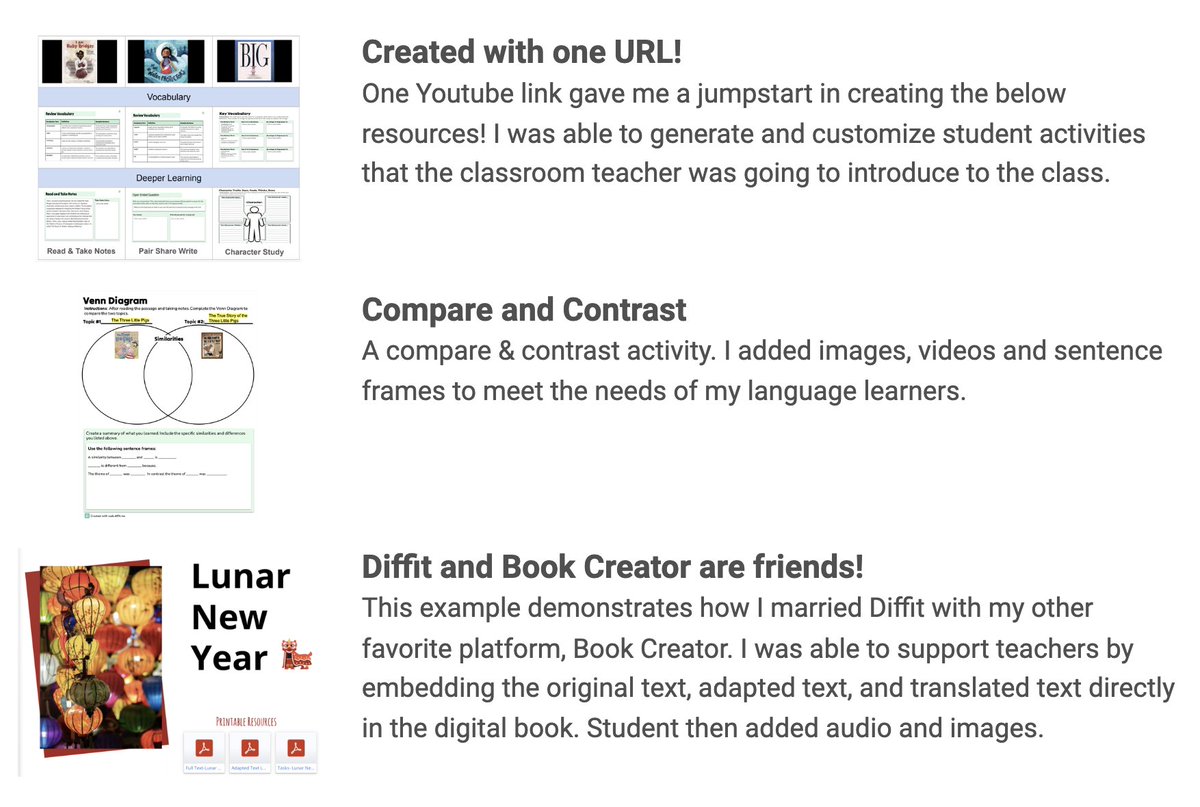 Using AI tools 'purposefully' has allowed me to develop teaching materials and create more personalized and effective educational resources.  

This has provided an entry point for ALL students to engage in classroom tasks. #ellchat #bcell