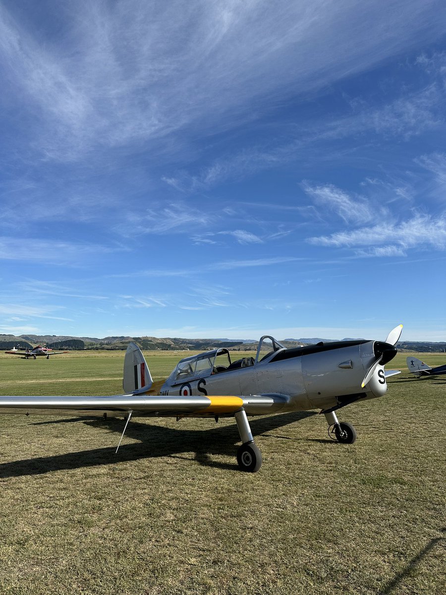 Come for a ride, Napier! We’re at Napier Aero Club today with Chipmunk rides from $295. Call 021880525 to book.