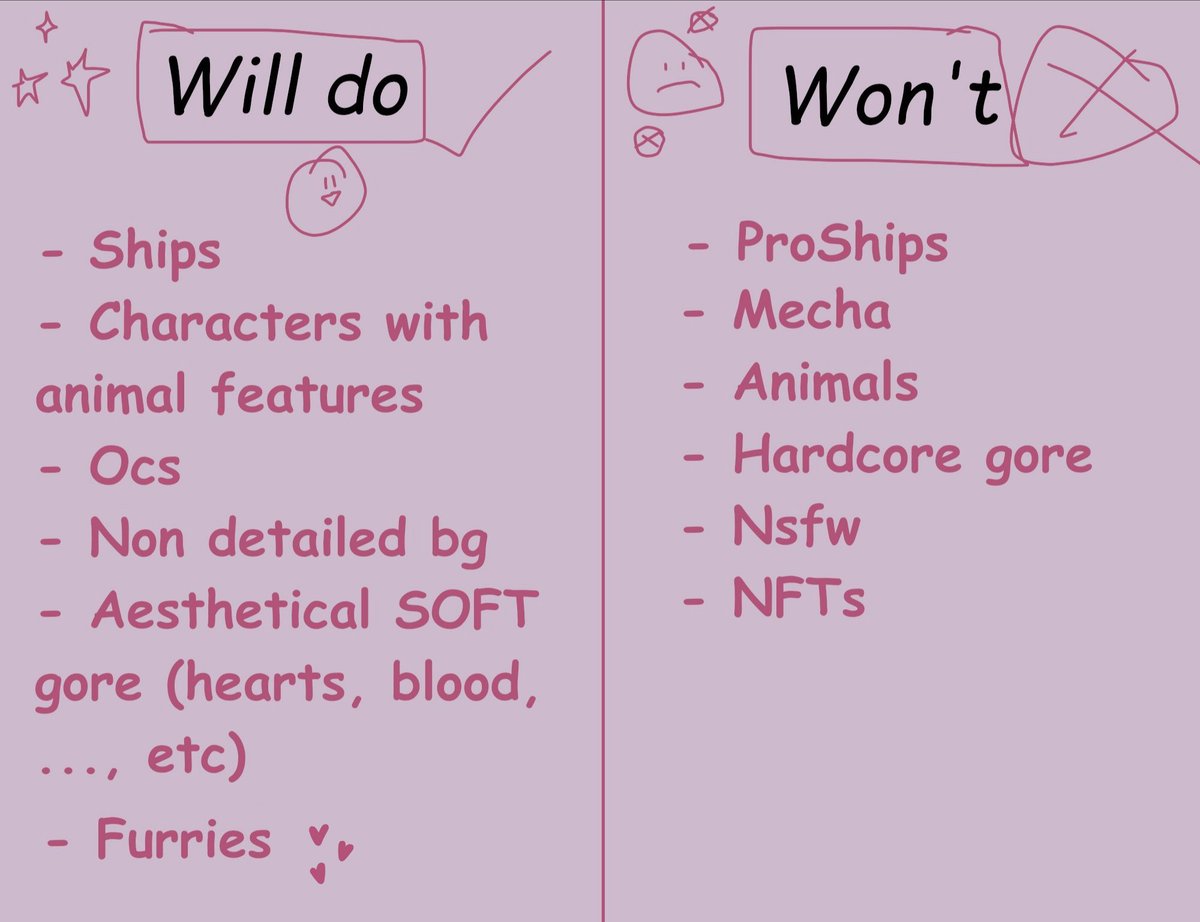 napstaaAAAHH's tweet image. UPDATED !!!
I do not have a limited number of slots so if you're interested lmk whenever !!! The only times I won't be able to go through with a request are during exams periods but that's about it !
If you're interested or have any question you can dm me as well &lt;3