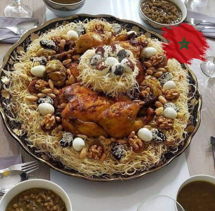 thalirguibi's tweet photo. #Morocco 🇲🇦#Maroc #Marokko
#MoroccanCuisine #Healthy #Tasty #Food #Variety #Tagine
#MoroccanLifeStyle #Heritage https://t.co/IoYY665uaP