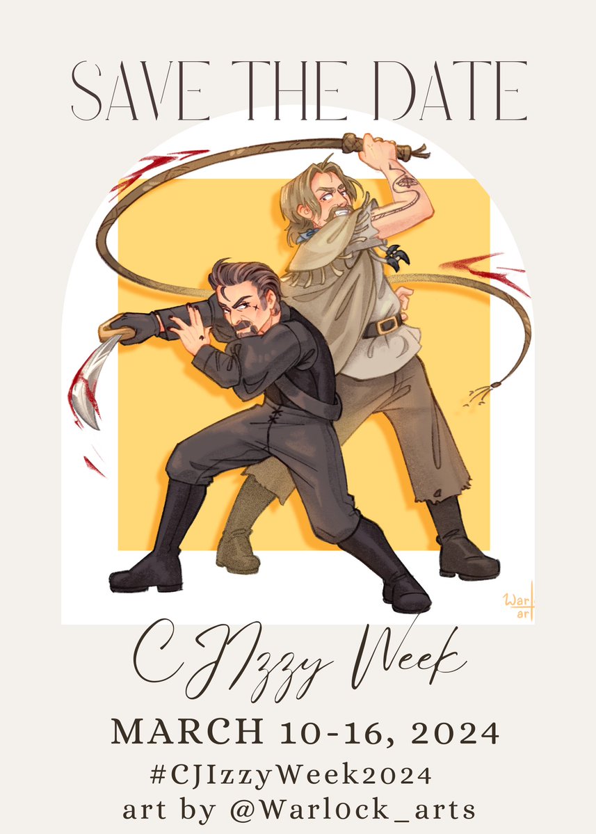 cjizzyweek2024's tweet image. The boys will be back in town! #CJIzzyWeek2024
(Thanks for the art @Warl0ck_arts !)