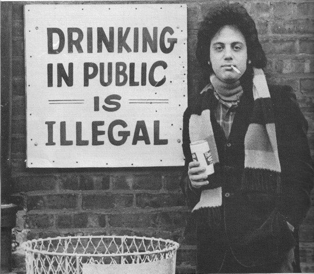 crockpics's tweet photo. Billy Joel being bad, 1974. https://t.co/bl7yi0r4gU