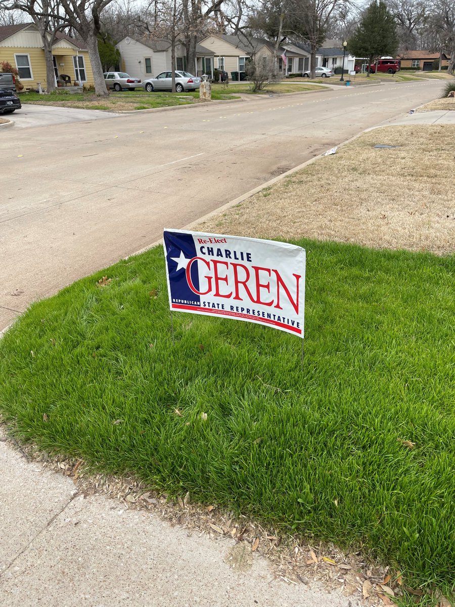 charliegeren's tweet photo. Great day to meet with constituents like Janine Lund. Block walking in #HD99. #txlege https://t.co/hD5RCEI5Gv