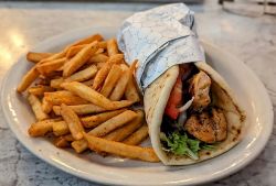 MarinosMob's tweet photo. Marino's Mob Burgers and Ice Cream's new chicken souvlaki pita is the cat's pajamas, the kind of dish that'll make you think you're at a ritzy joint, when really, it's just the bee's knees of the burger speakeasy world!
#MarinosSnowDaySpecial #BurgersAndIceCream #VeteransDiscount #RoaringGoodDeal #MarinosMobBurger #1920sGangsterSlang #WeekendDeal #prescottaz #dinner #greekfood #gyross #pita #restaurant #food #foodporn #foodie #instafood #yummyfood #deliciousfood #saladd #burgers #icecream #gelato #keto #glutenfree #snowday #snow #snowing #winter #snowman #soup #chili #FirstRespondersDiscount #SnowPlowHeroes #restaurant #downtownprescott #prescottaz #prescotteating #supportlocal #localrestaurant #history #arizonaeating #arizonarestaurants #winter #holiday #seasonalmenu