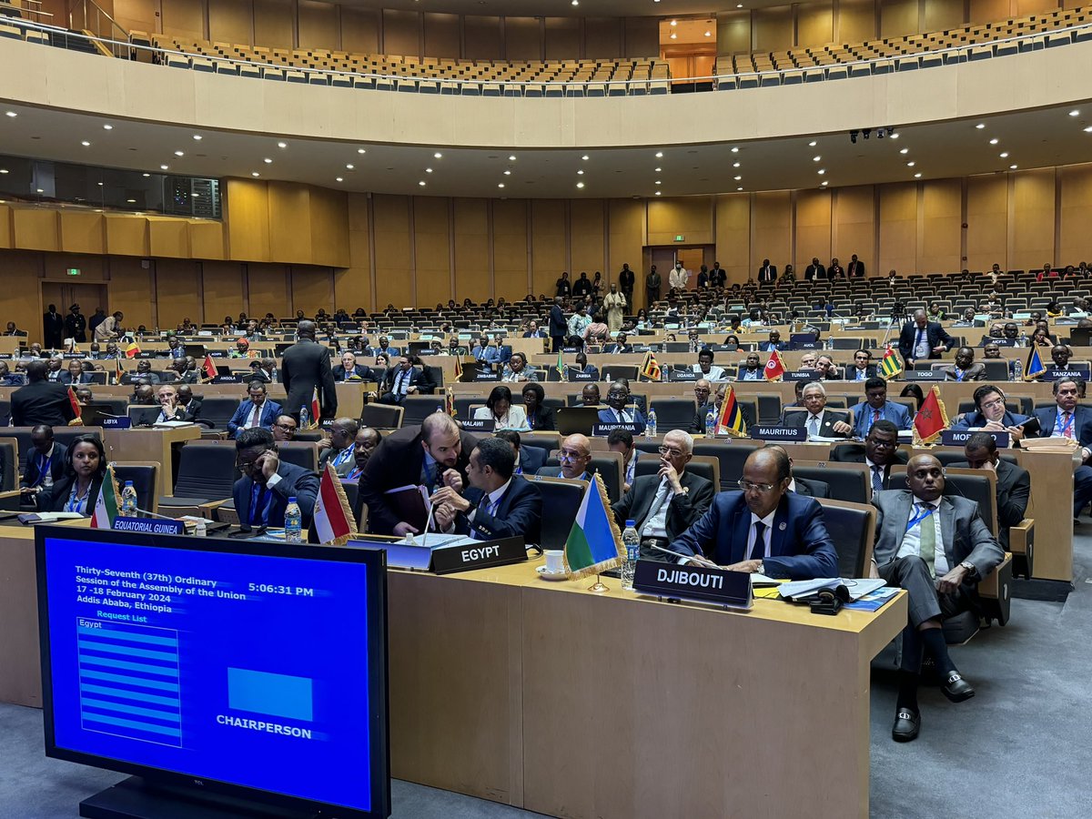 At the 37th Ordinary Session of the Assembly of the @_AfricanUnion, I presented the Report on the Activities of the Peace and Security Council (#AUPSC) and the State of Peace and Security in Africa. #AUSummit