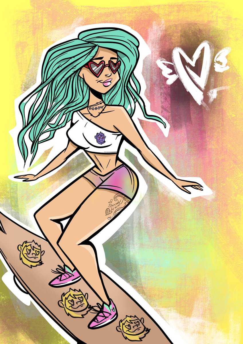 MetaVixensNFT's tweet photo. 🛹 NFT Giveaway 🛹 

Giving away two Shredding Vixens (Longboarder version) from the Exclusives collection to celebrate a week full of love, and a fun collab with @ShreddingSassy!! 

You know what to do - RT, tag 2 friends & show your favourite Vixen art below, including the hashtag #MetaVixens!

Followers only. Two winners picked in 48h.

#NFTCommunity @0xPolygon