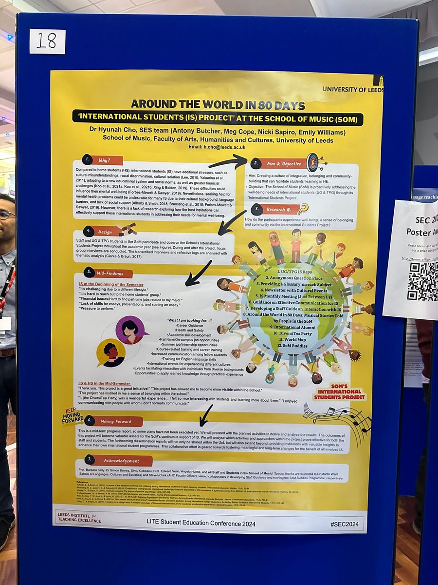 School of Music, University of Leeds is doing an “international student project” to increase their sense of belonging and community during their study at Leeds