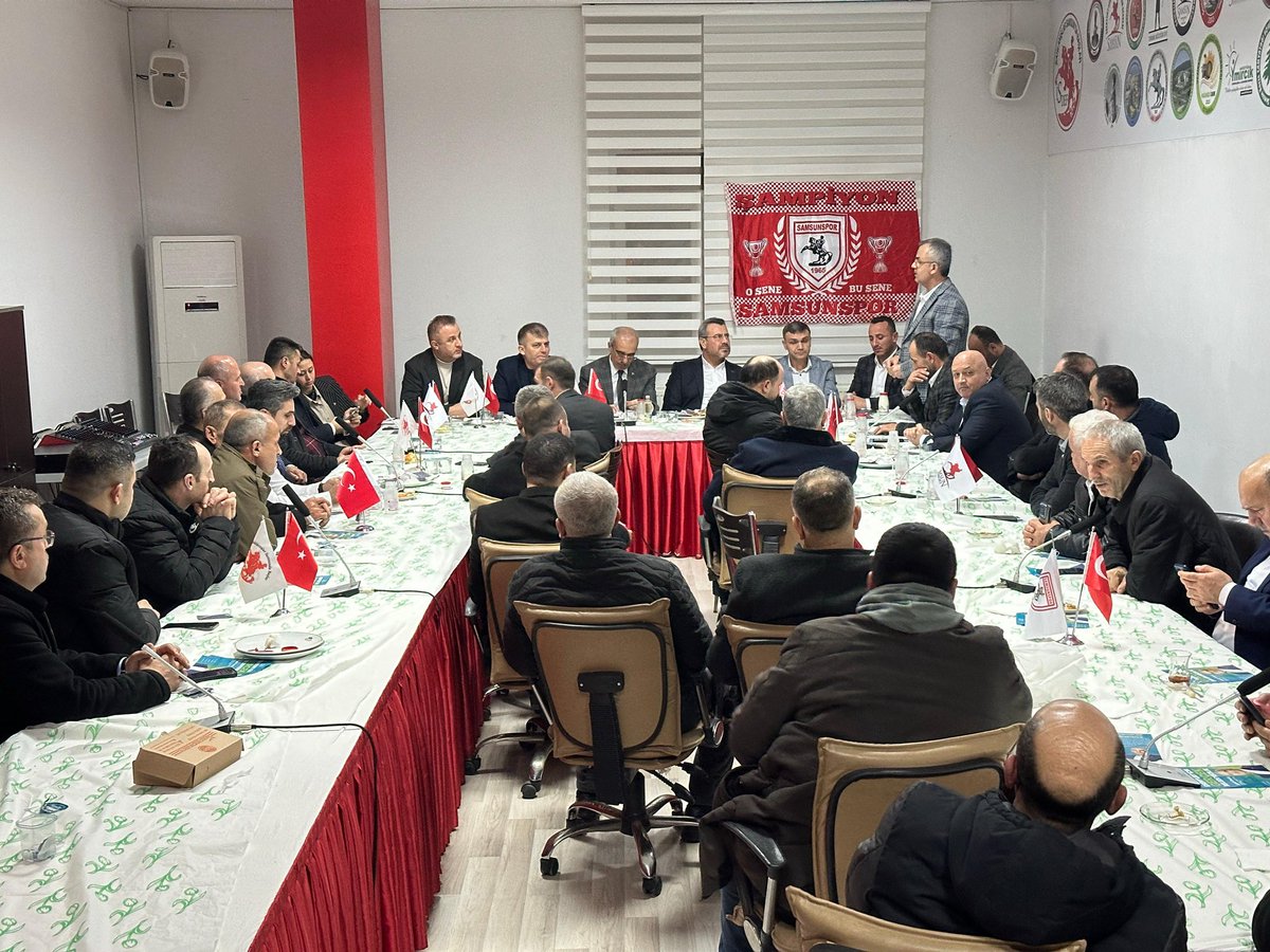 📍Samsun Dernekler Federasyonu 

Belediye başkan adayımız Sn. Hamit Öncü ile birlikte Samsunlu hemşehrimizin misafiri olduk.

"31 Mart’a yürüyoruz…
Geliyoruz…
Seçimi de kazanıyoruz!"

<a href="/osmannnurika/">Osman Nuri Kabaktepe</a> 
<a href="/murat_kurum/">Murat KURUM</a> 
<a href="/hamit_oncu/">Hamit ÖNCÜ</a>