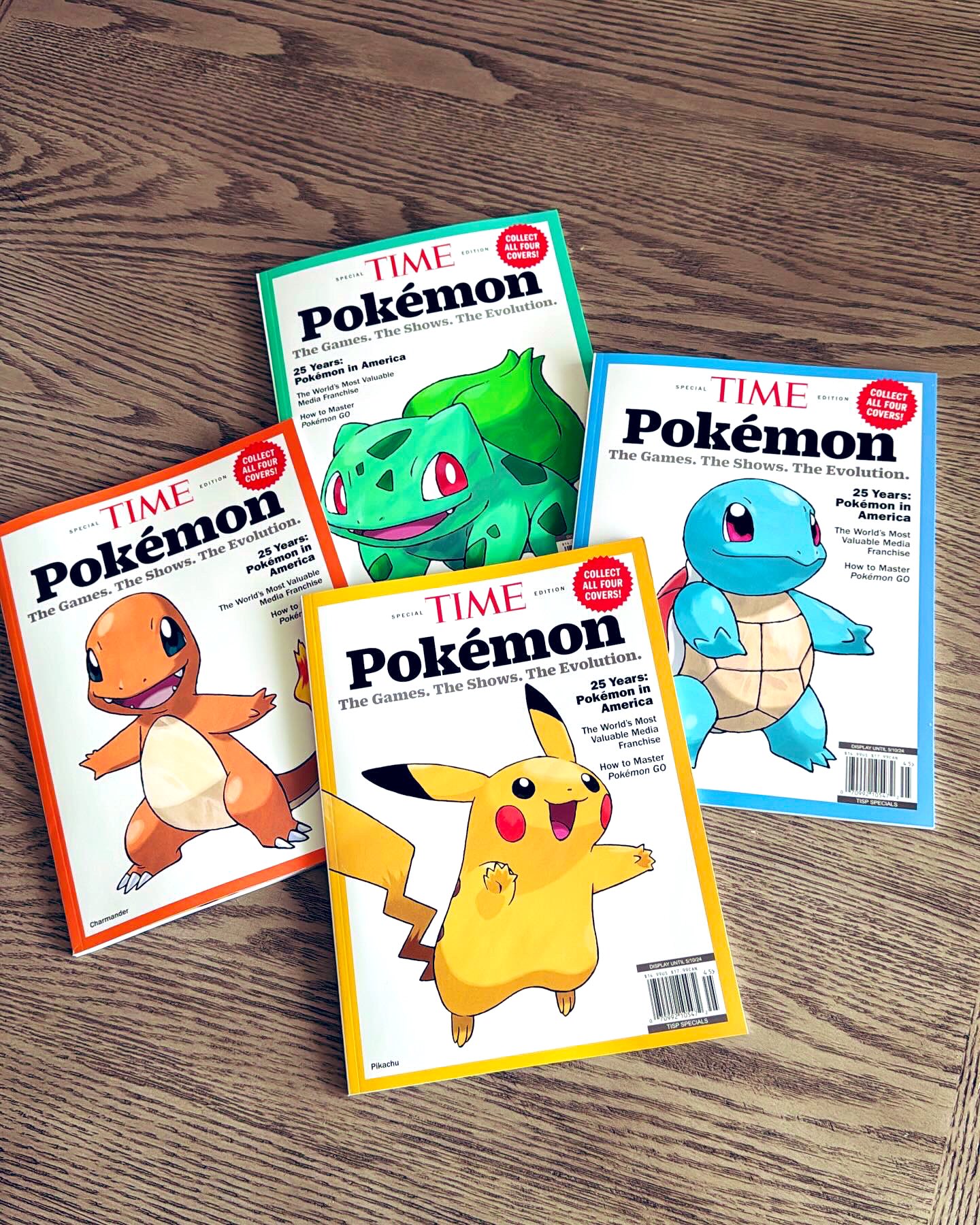 Leonhart on X: &ldquo;Time Magazine released special Pokémon covers 