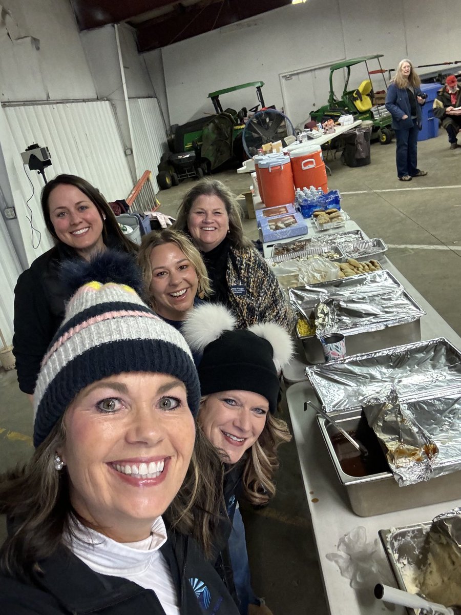 WAF Board members had fun serving up lunch to the Sleigh &amp; Cutter parade participants today! Great job S&amp;C crew! Awesome food prepared by Pheasant Cafe!